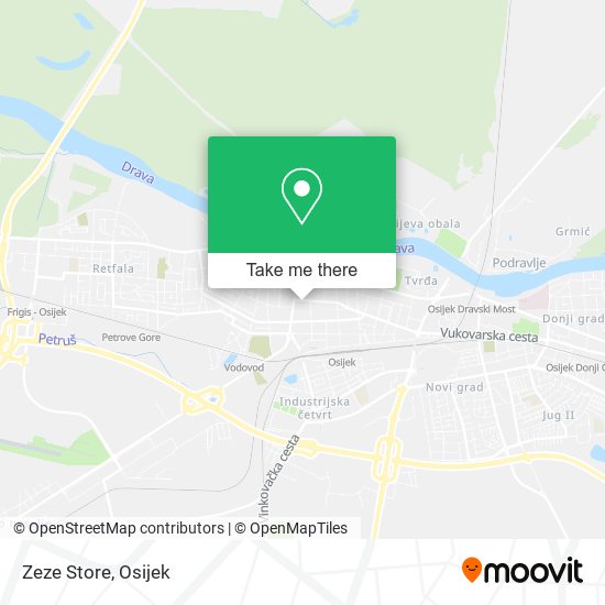 Zeze Store map