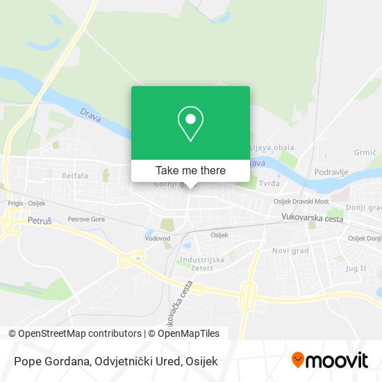 Pope Gordana, Odvjetnički Ured map