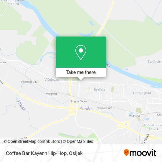Coffee Bar Kayenn Hip-Hop map