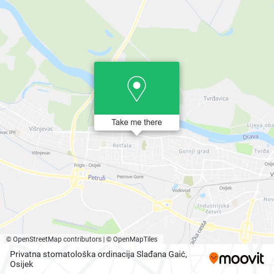 Privatna stomatološka ordinacija Slađana Gaić map
