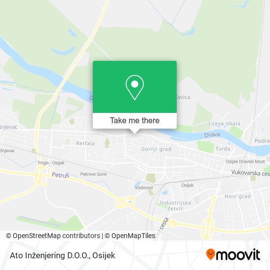 Ato Inženjering D.O.O. map