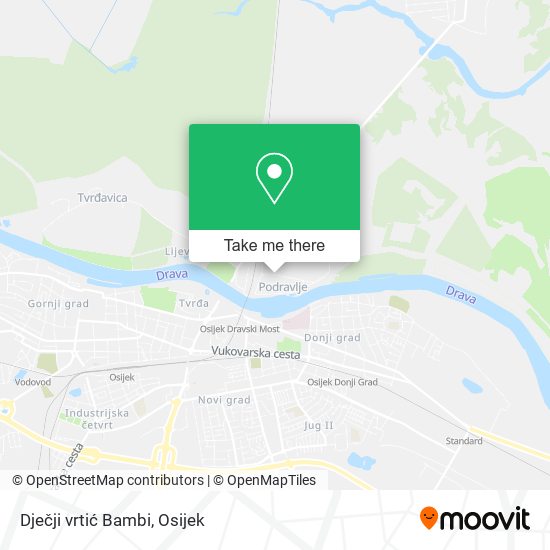 Dječji vrtić Bambi map