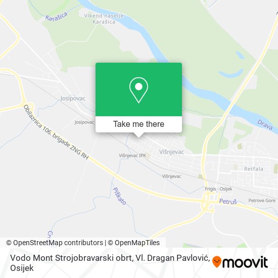 Vodo Mont Strojobravarski obrt, Vl. Dragan Pavlović map