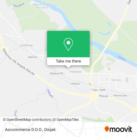 Ascommerce D.O.O. map