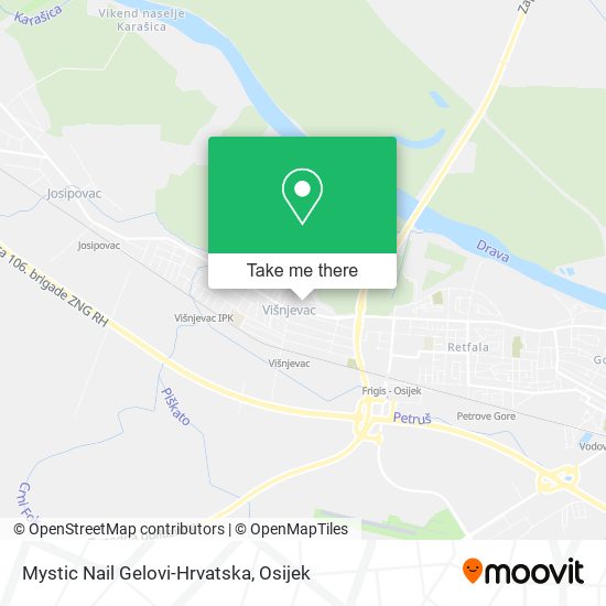 Mystic Nail Gelovi-Hrvatska map