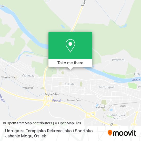 Udruga za Terapijsko Rekreacijsko i Sportsko Jahanje Mogu map
