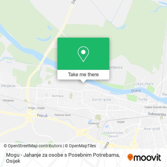 Mogu - Jahanje za osobe s Posebnim Potrebama map