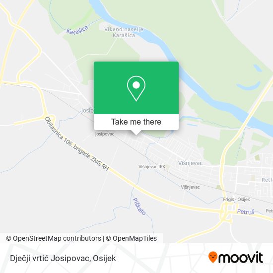 Dječji vrtić Josipovac map