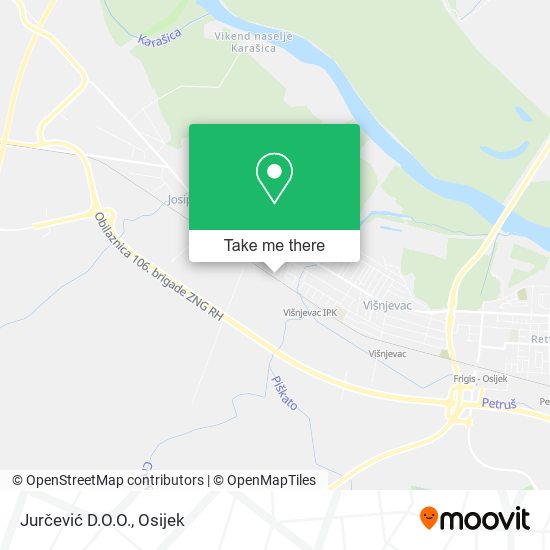 Jurčević D.O.O. map