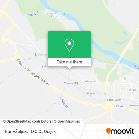 Euro-Željezar D.O.O. map
