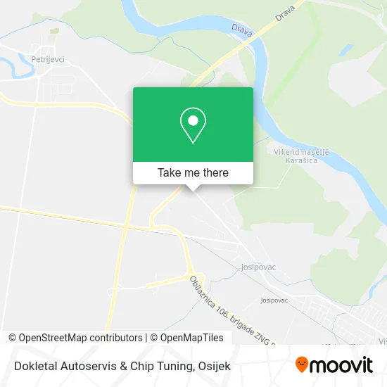 Dokletal Autoservis & Chip Tuning map