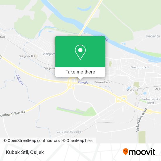 Kubak Stil map