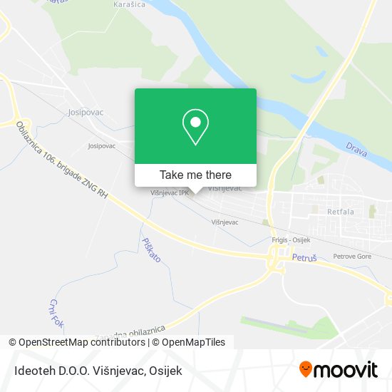 Ideoteh D.O.O. Višnjevac map