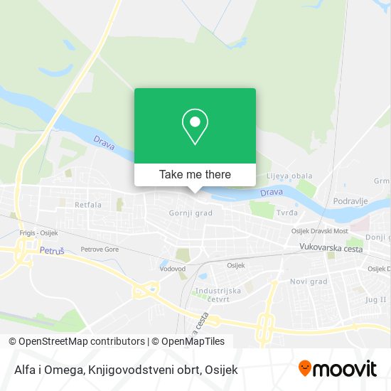 Alfa i Omega, Knjigovodstveni obrt map