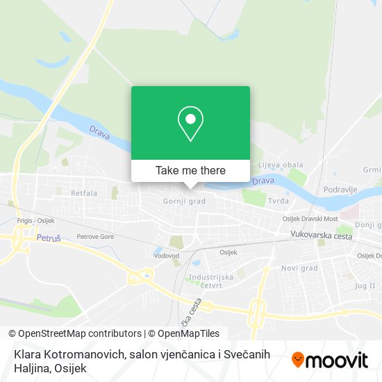 Klara Kotromanovich, salon vjenčanica i Svečanih Haljina map