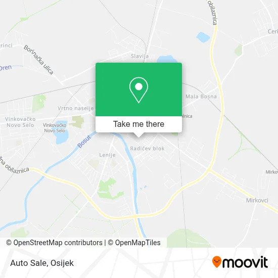 Auto Sale map