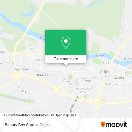 Beauty Box Studio map