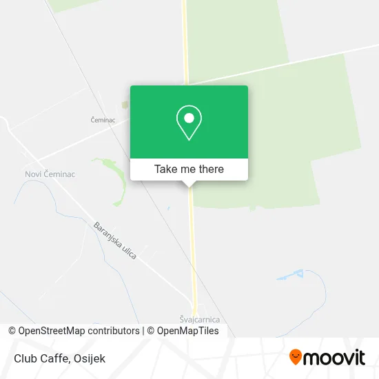 Club Caffe map