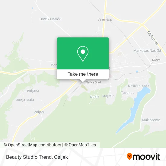 Beauty Studio Trend map