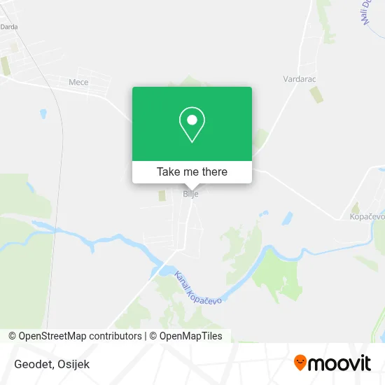 Geodet map