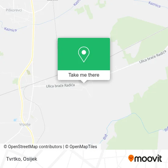 Tvrtko map