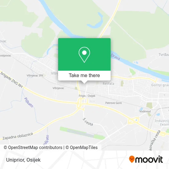 Uniprior map