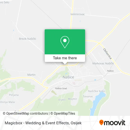 Magicbox - Wedding & Event Effects map