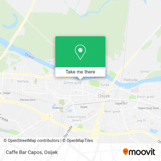 Caffe Bar Capos map