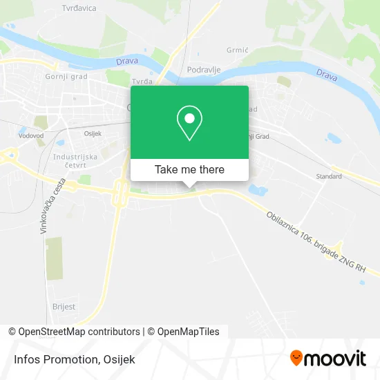 Infos Promotion map