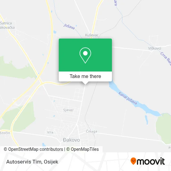 Autoservis Tim map
