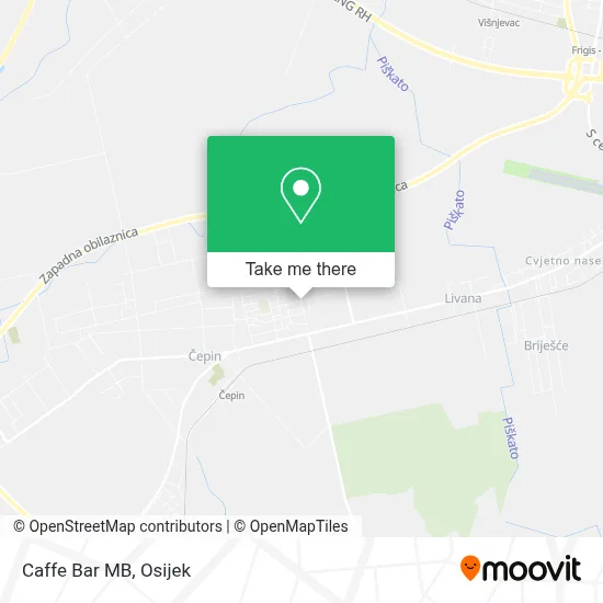 Caffe Bar MB map