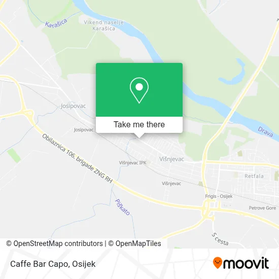 Caffe Bar Capo map