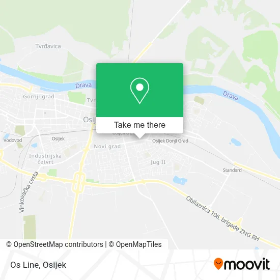 Os Line map