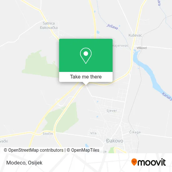 Modeco map