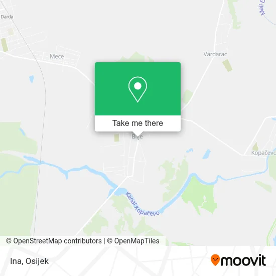 Ina map