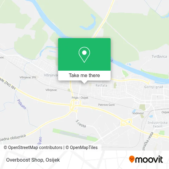 Overboost Shop map