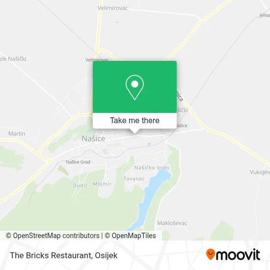 The Bricks Restaurant map