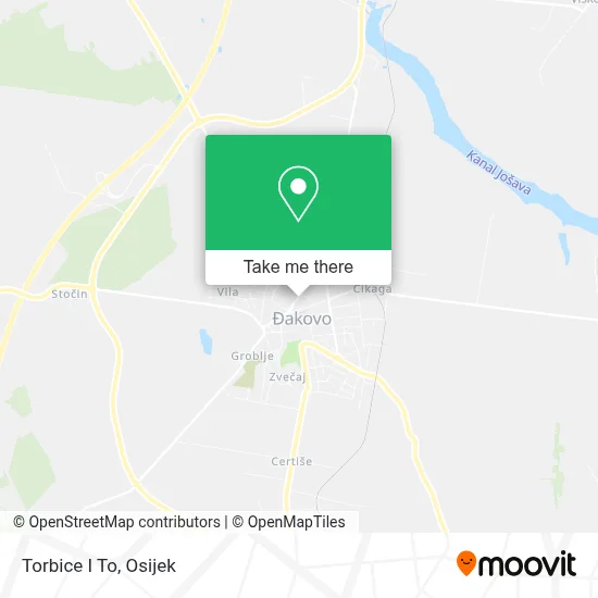 Torbice I To map