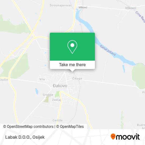 Labak D.O.O. map