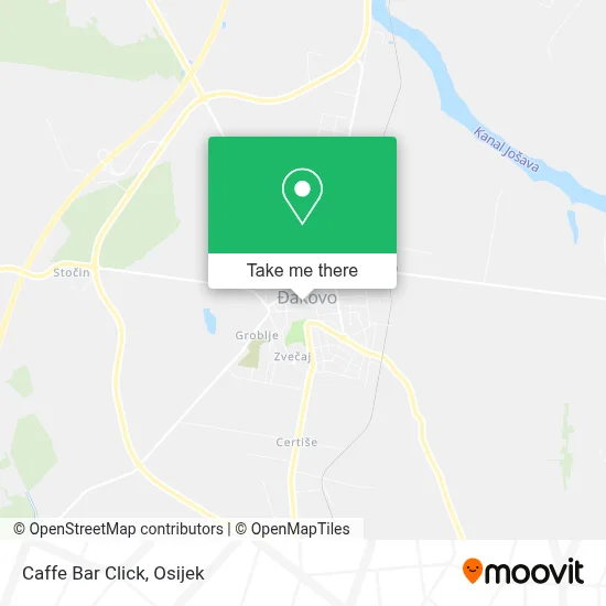 Caffe Bar Click map
