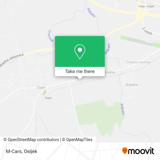 M-Cars map