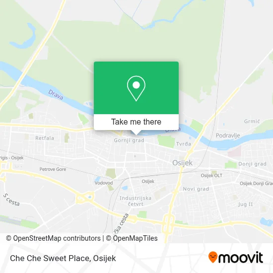 Che Che Sweet Place map