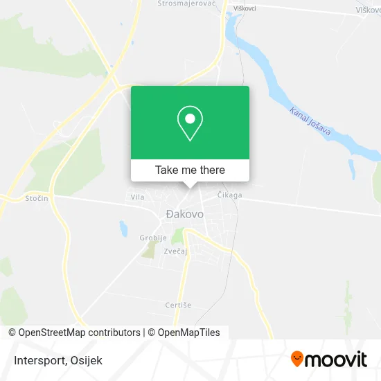 Intersport map