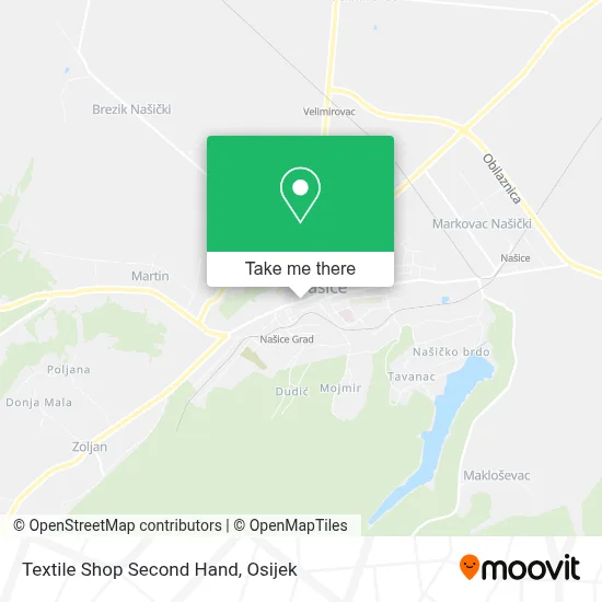 Textile Shop Second Hand map