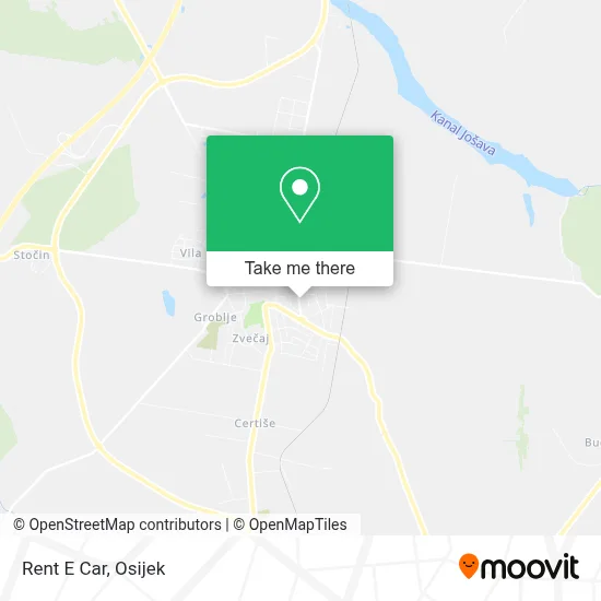 Rent E Car map