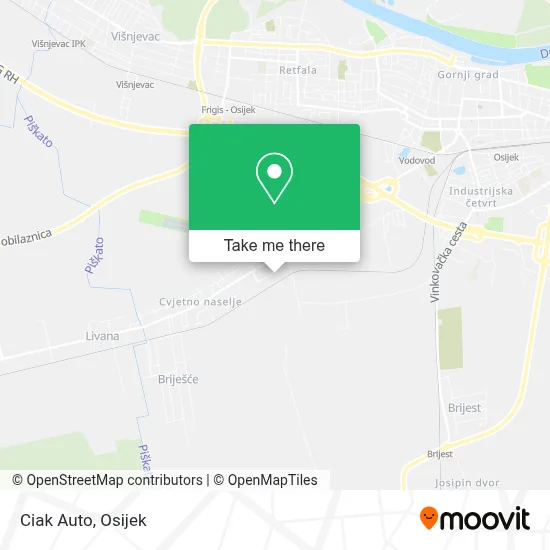 Ciak Auto map