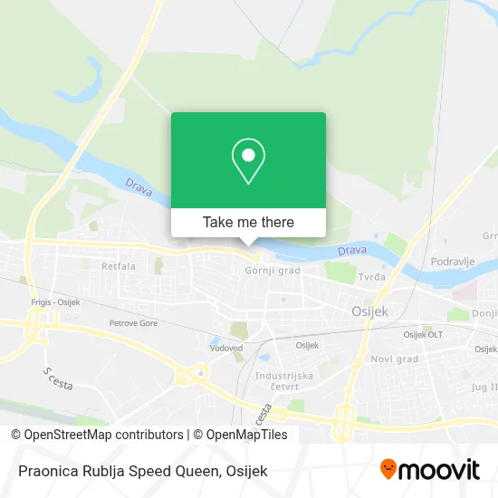 Praonica Rublja Speed Queen map