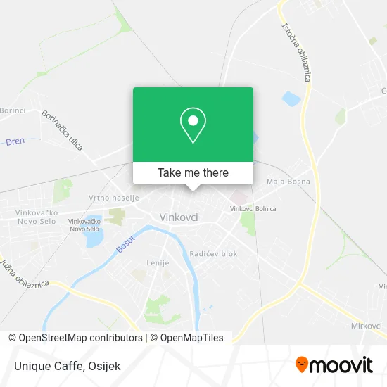 Unique Caffe map