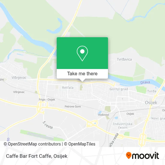 Caffe Bar Fort Caffe map