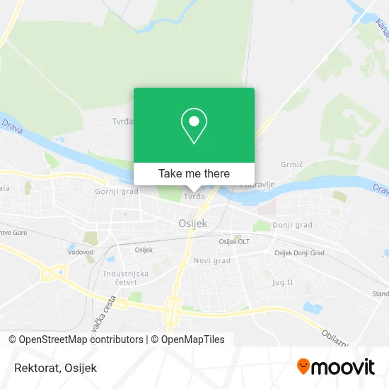 Rektorat map